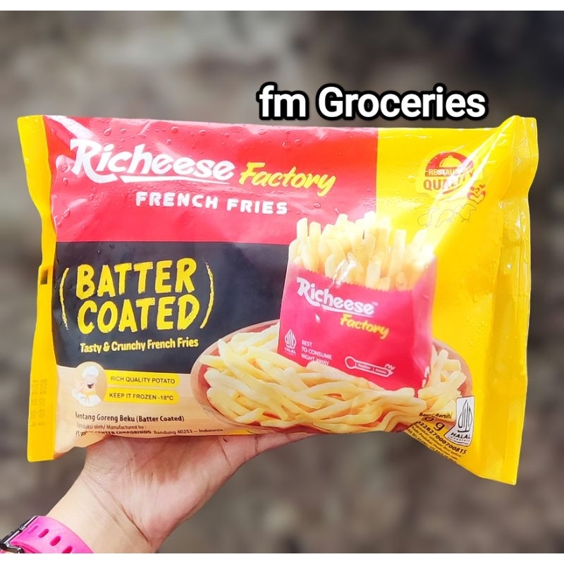 

Richeese Fries Butter Coated 500gr | Kentang goreng