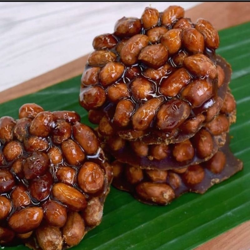 

Kacang Ampyang Jahe Gula Aren Kemasan 200gr Plastik Standing Pouch