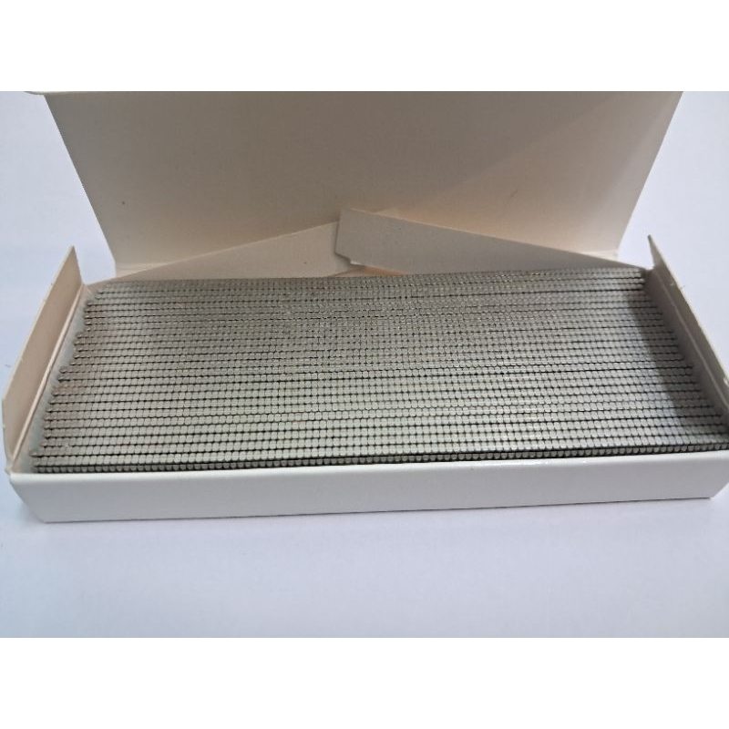 

Isi staples F15 stainless 304 paku tembak 15 mm Lurus