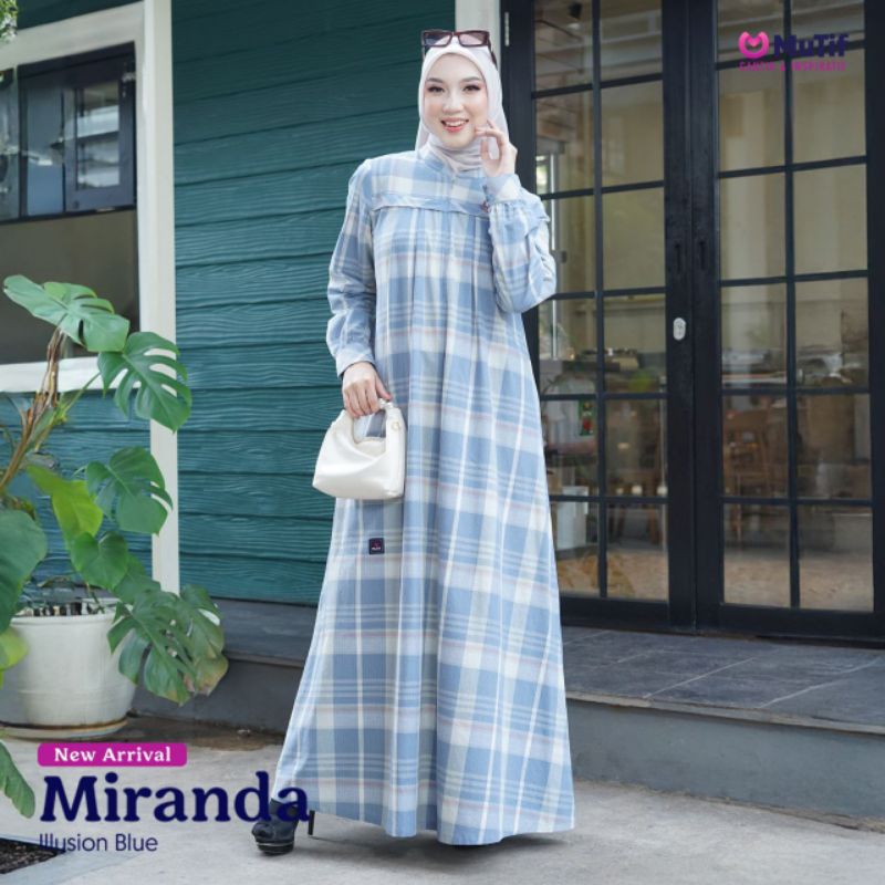 BAJU GAMIS MIRANDA BY MUTIF