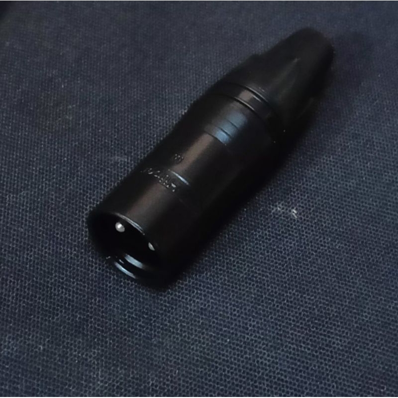 Jek cannon Huper HUA900/B Male Jack XLR Huper Male