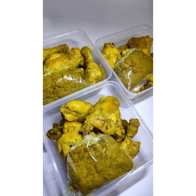 

Ayam Ungkep Bumbu Lengkuas Siap Goreng