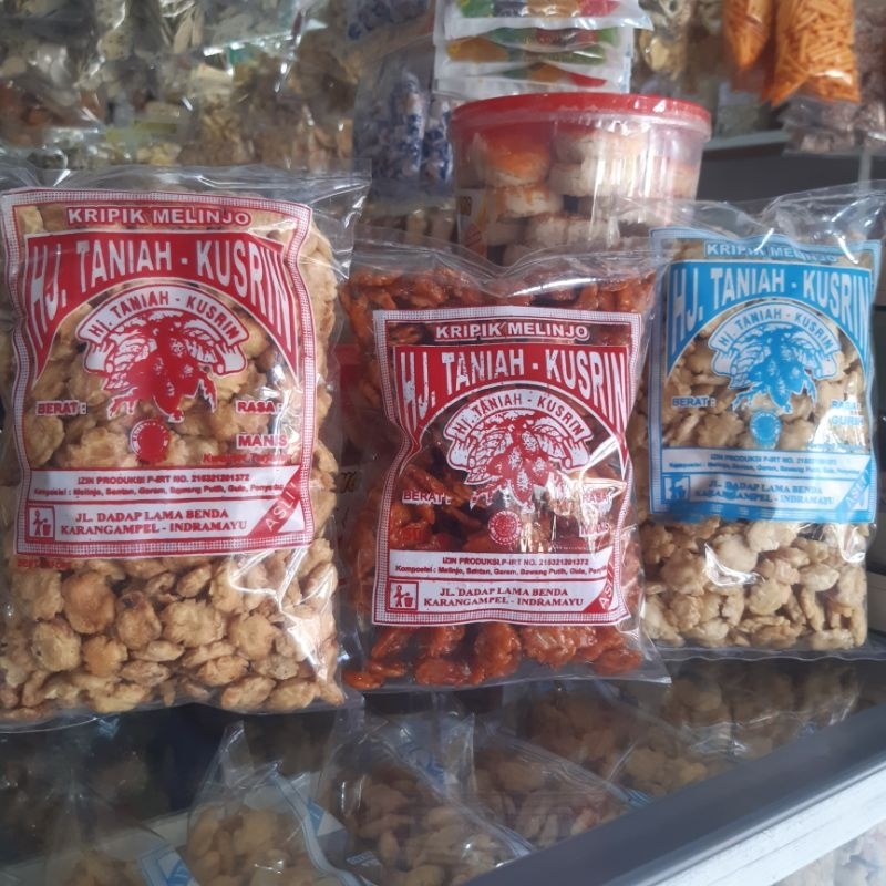 

Emping Melinjo Hj Taniah Kusrin Indramayu 500 Gram