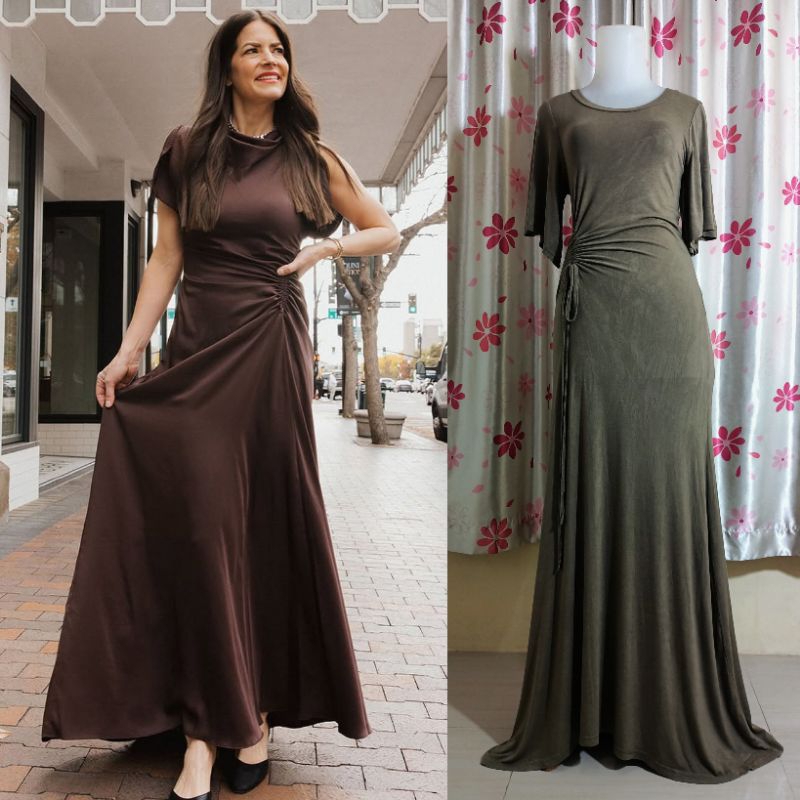 Pressbody Long Dress Bodycon Dress Serut Pressbody Dres Kaos Pressbody