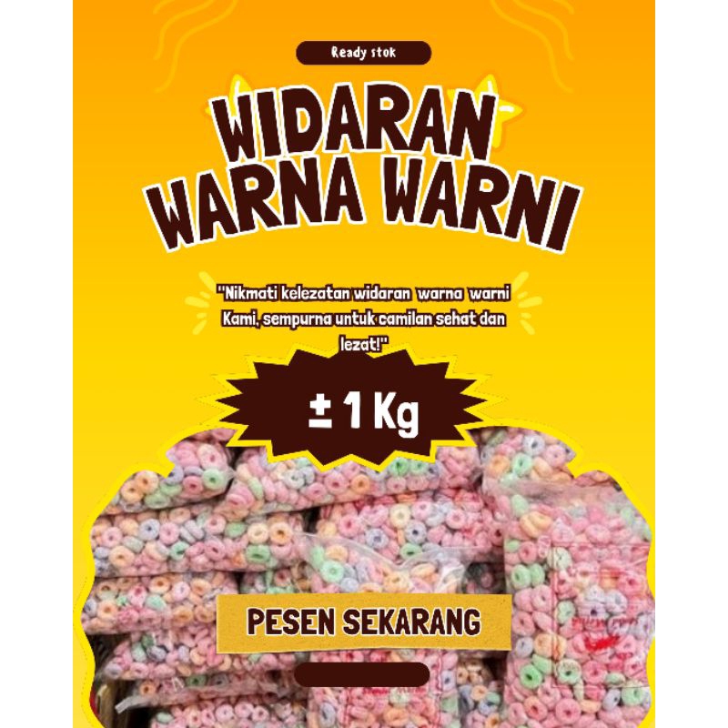 

WIDARAN WARNA WARNI ± 1 Kg