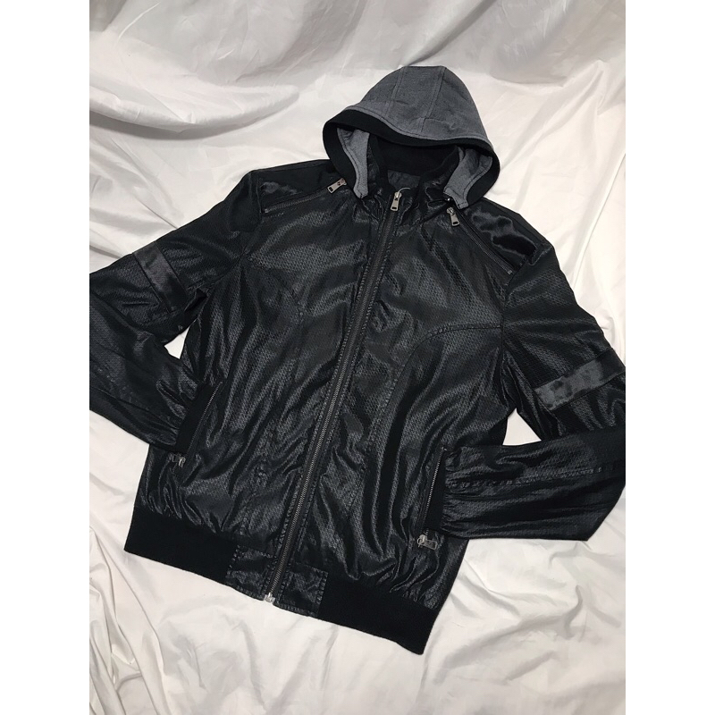 Nego AjaYuk > 126 The Clubbing Community 2 in 1 Jacket - Black (Atasan/Jaket Riding)|Preloved/2nd/Se