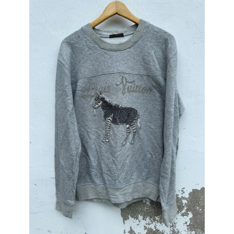 Crewneck Louis Vuitton Zebra Chapman