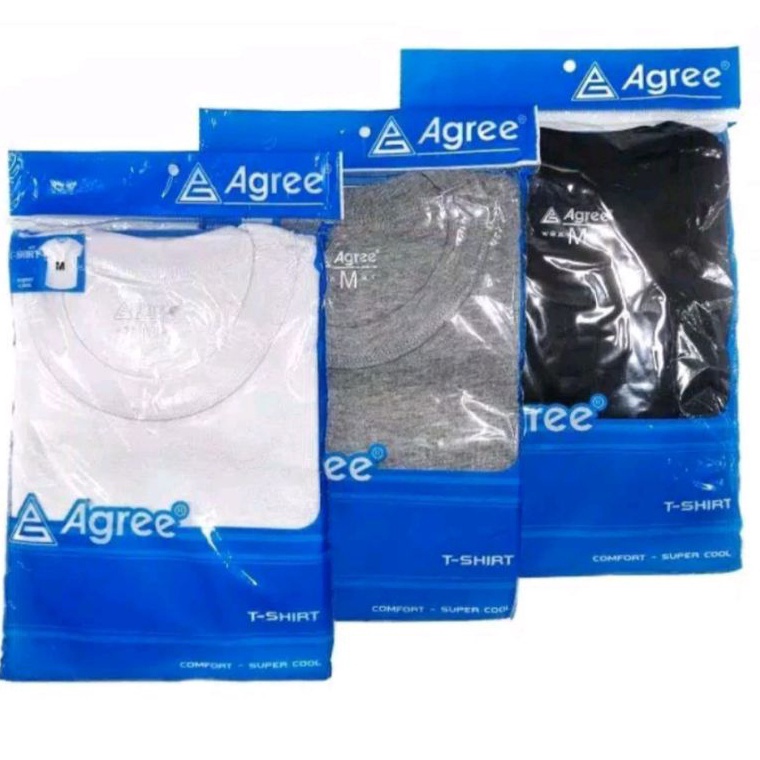 KODE V77T Kaos Pakaian Dalam TShirt  Oblong Pria  Agree Sport SGSA 6  ORIGINAL