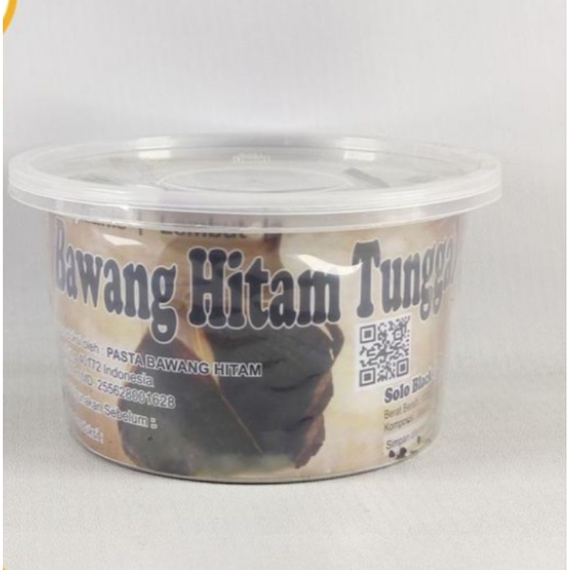 

Bawang Hitam Tunggal/ Solo Black Garlic 125gr