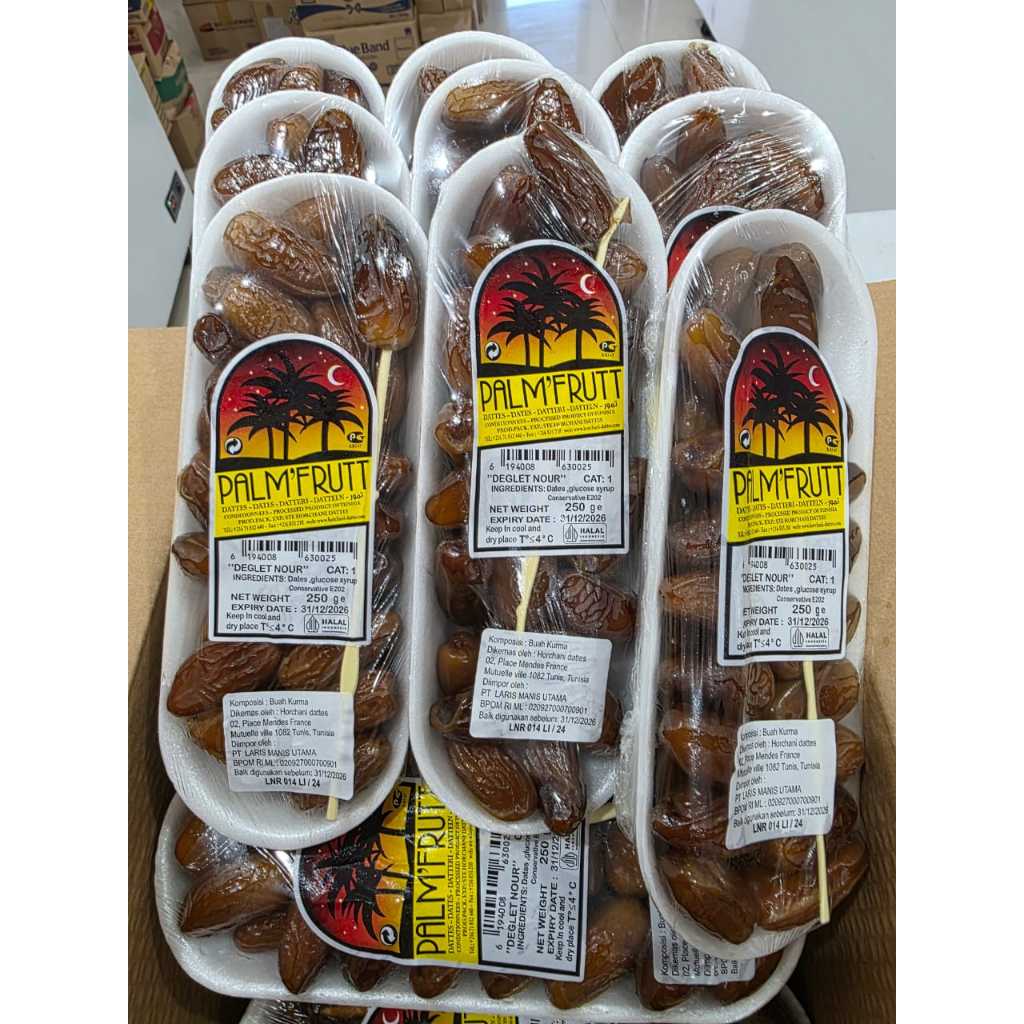 

Kurma Palm Fruit Dates Tunisia 250gr