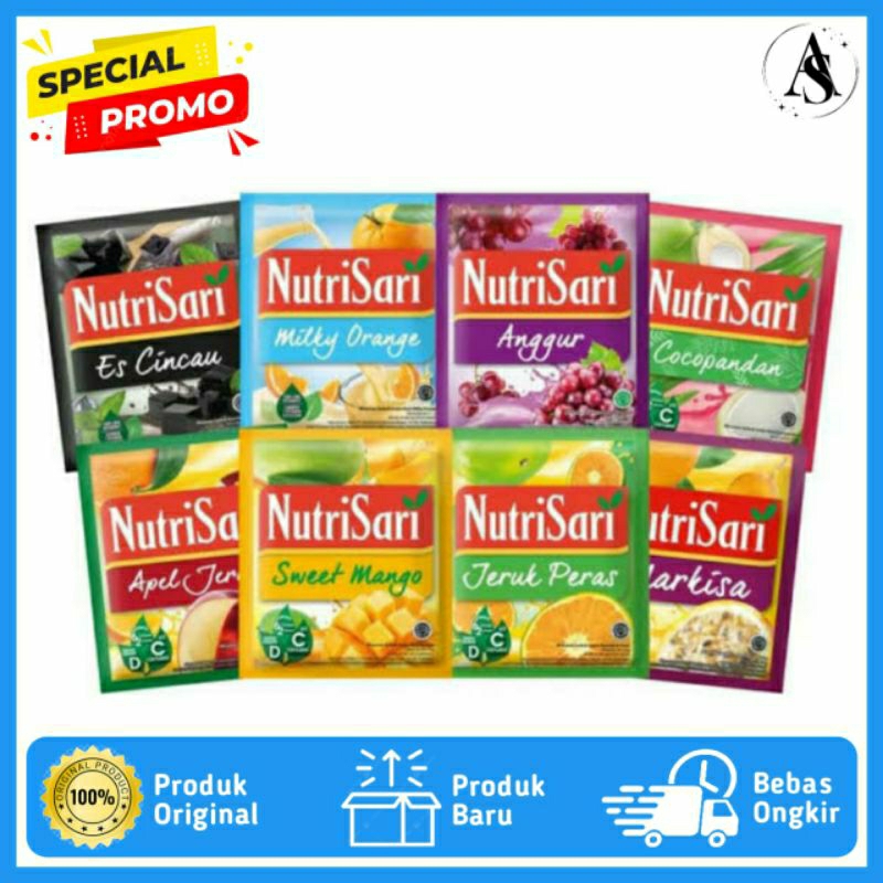 

ALL VARIAN NUTRISARI 1 RENCENG (ISI 10 SACHET)