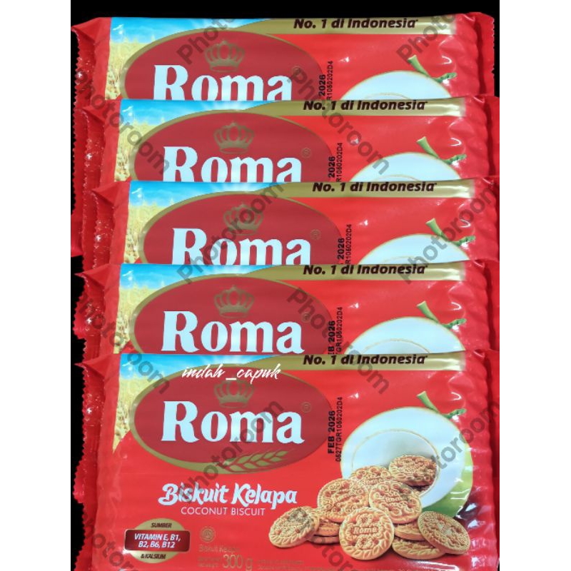 

Roma Biskuit Kelapa 300g Enak Renyah