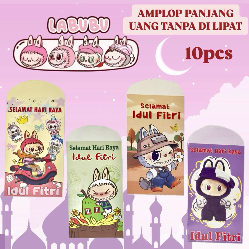 

TERBARU Joyful Amplop Lebaran Labubu 2025 / Amplop Pendek Labubu / Angpao Premium Chinese New Year Snack / Hongpao Boneka Labubu Pop Mart Viral Tahun Baru Gong Xi Fa Chai / Amplop Lebaran Idul Fitri 2025 / Labu Labu Popmart Ampao 2025