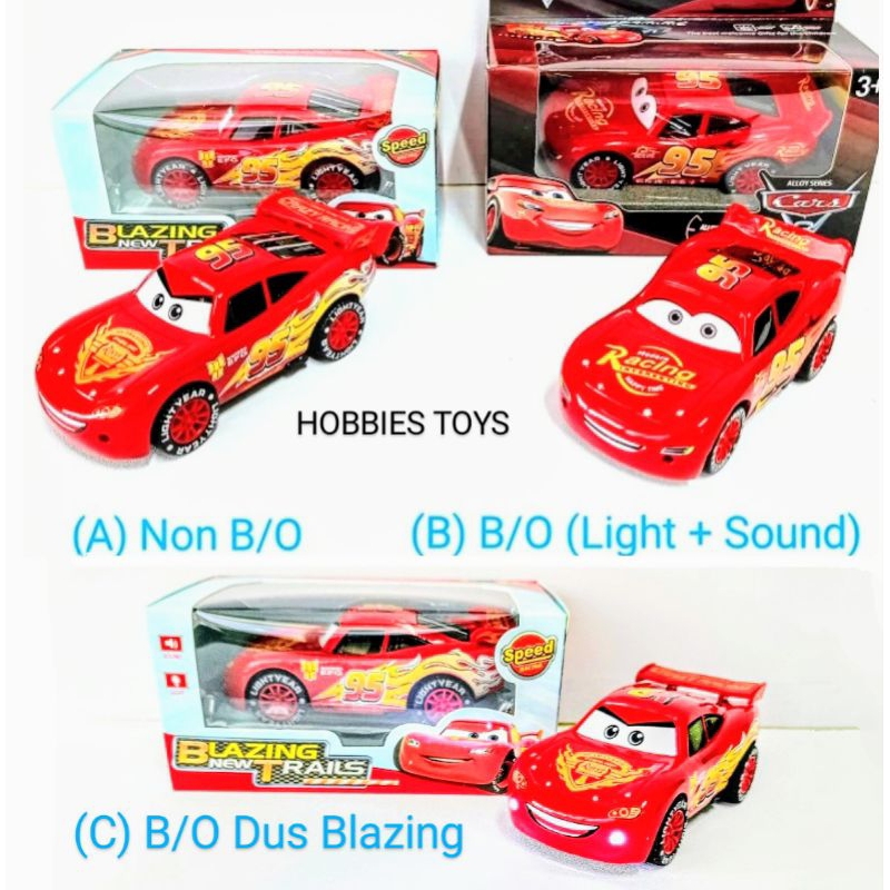 DC Diecast  Mobil The Cars Lightning Mcqueen