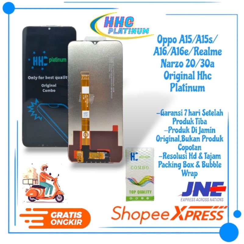 LCD TOUCHSCREEN OPPO A15/A15S/A16K/A16E/REALME NARZO 20/30A ORIGINAL