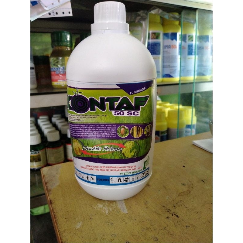 BISA COD FUNGISIDA KONTAF 50SC BAHAN AKTIF HEKSAKONAZOL KEMASAN 1 LITER