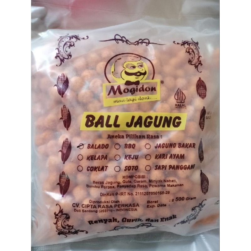 

CHIKI BALL BALADO | MOGIDON BALL RASA BALADO 500GR