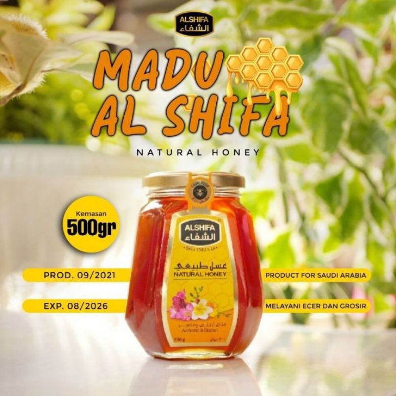 

Madu Alshifa Natural Arabi 500 gr