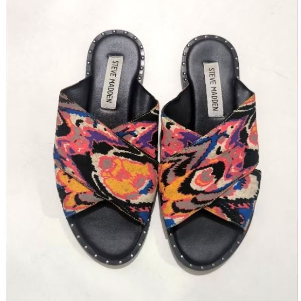 Sandal Steve Madden original  Colorful Studded Slippers