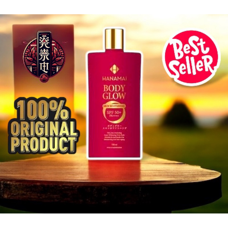 New Hanamai Body Glow Whitening Original