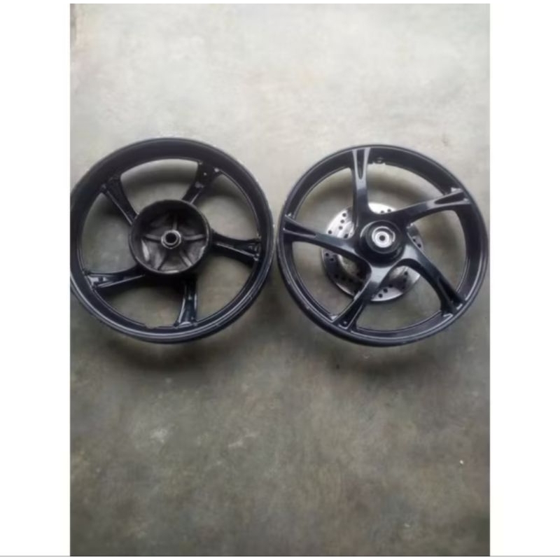 VELG DEPAN BELAKANG ORIGINAL MIO SPORTY, MIO SMILE, MIO SOUL