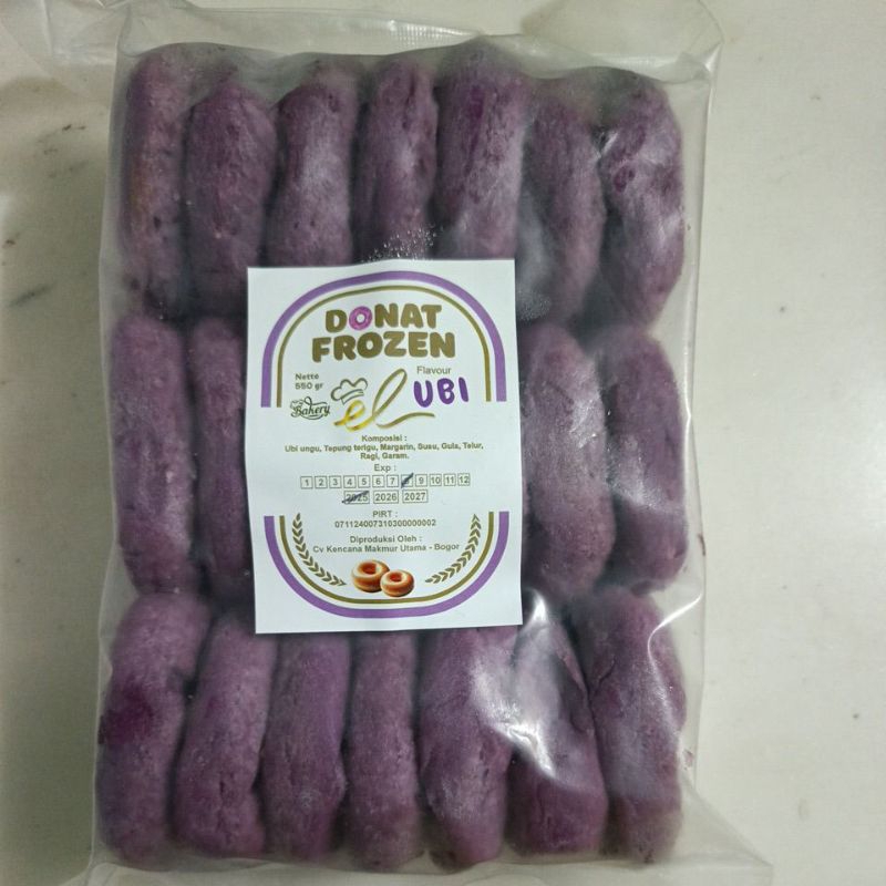 

Donat Ubi 3D frozen Plus Gula Halus isi 21