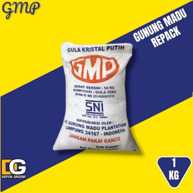 

Gula Pasir GMP 1 Kg Repack