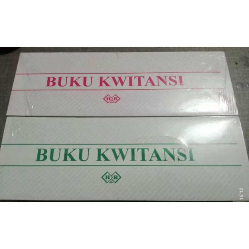 

BUKU KWITANSI KECIL ISI 40 LEMBAR