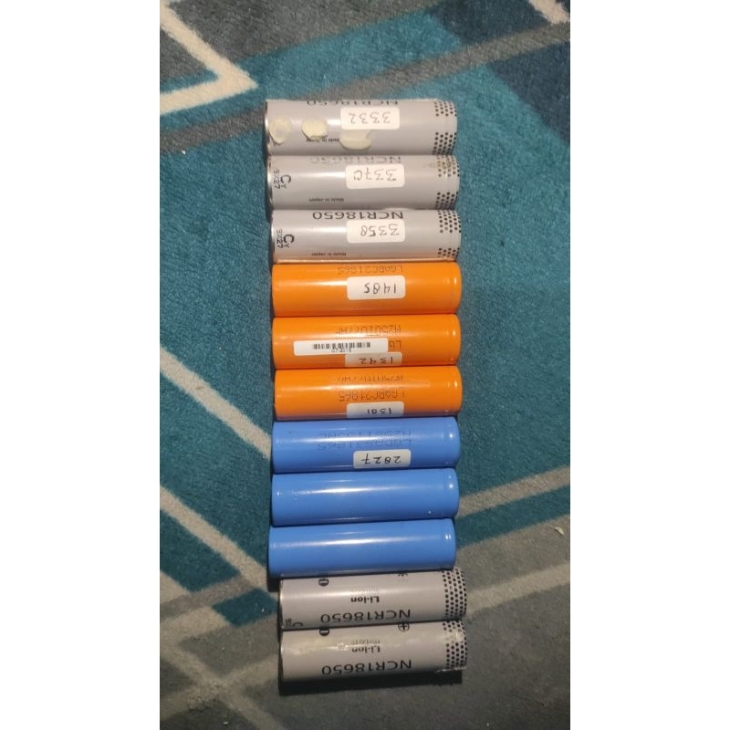 baterai 18650 real capacity