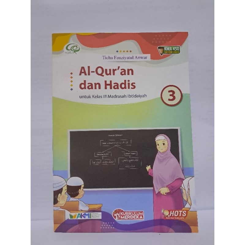 Buku Alquran hadis MI 3 km (Tiga serangkai)