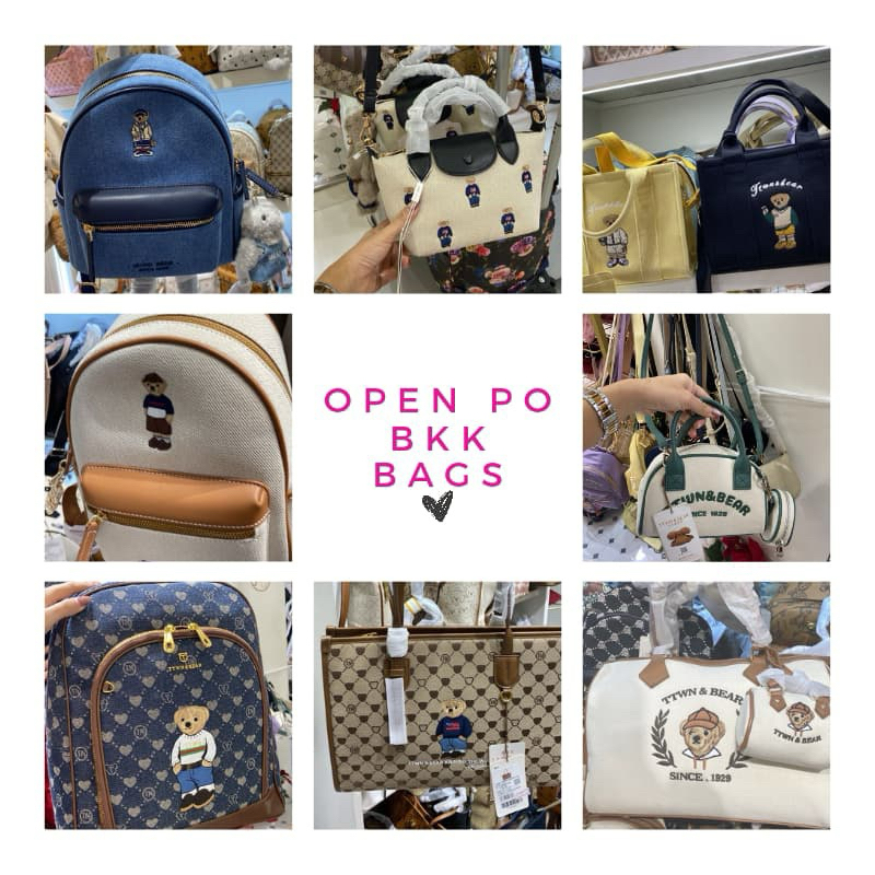 live PO bangkok kategori tas