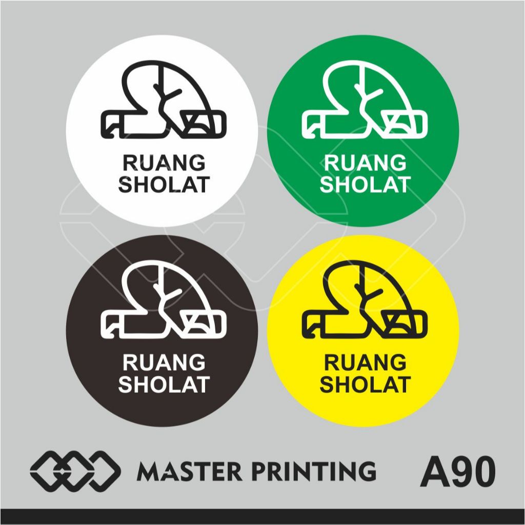 

A90 - Acrylic Sign, Stiker Akrilik Ruang Sholat, Tahan Air, Termurah, Bisa Custom