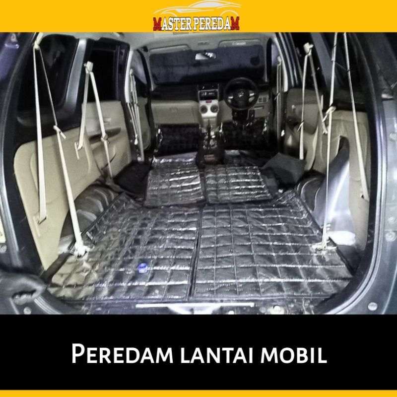 paket full peredam mobil apv , lantai , atap plafon ,dan pintu MASTER PEREDAM