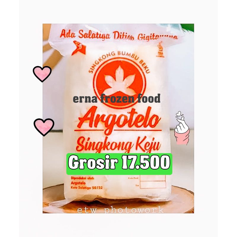 

[BEST SELLER] 700 gram Singkong bumbu ARGOTELO FROZEN Singkong keju singkong goreng