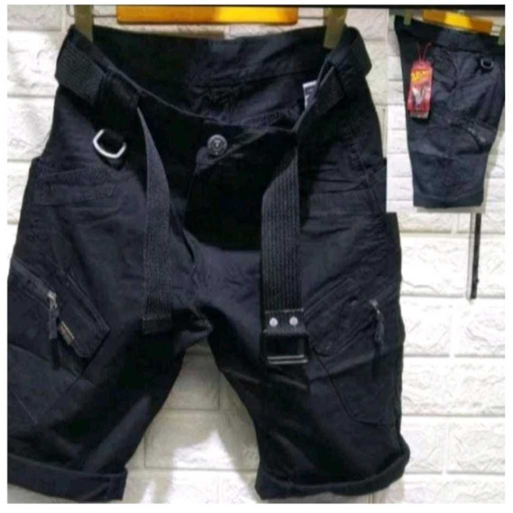 Celana Cargo Pendek Casual Pria l Clana Kargo Loreng Tactical Laki Laki Dewasa