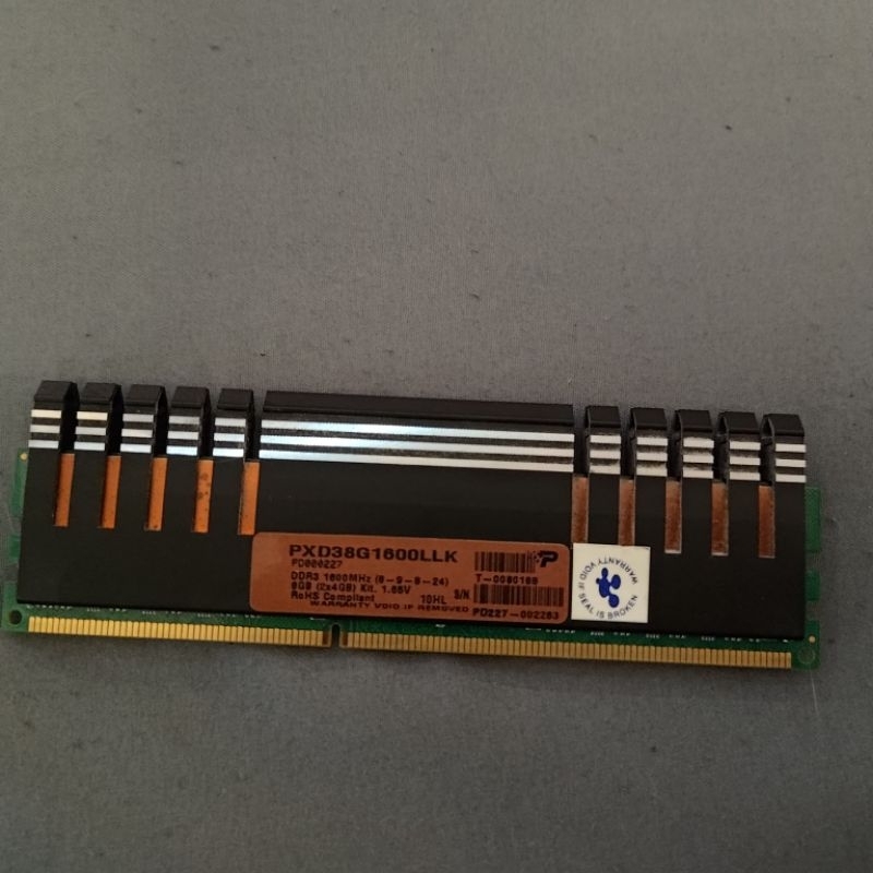 RAM Bekas 4GB 1600mHz DDR3