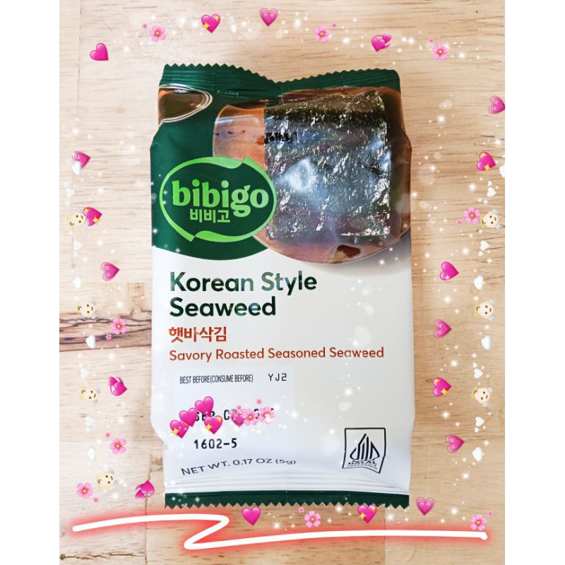 

BIBIGO SEASONED SEAWEED/RUMPUT LAUT 5GR