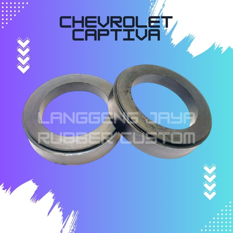 Karet Spacer Per Belakang Chevrolet Captiva 1Set(2Biji)Kanan Kiri