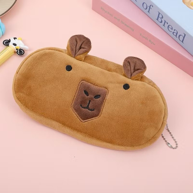 

1 Buah Kotak Pensil Kain Random Tempat Alat Tulis Pensil Pulpen Penghapus