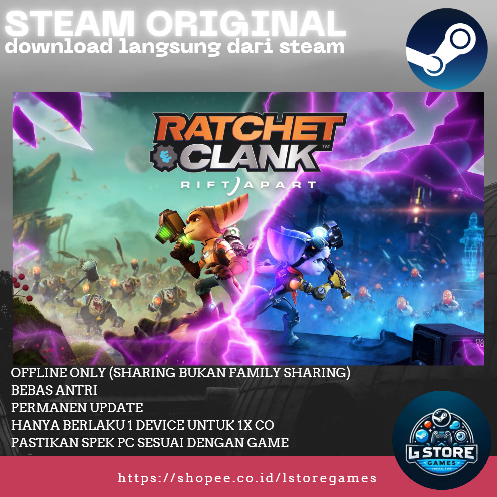 Ratchet & Clank: Rift Apart PC Sharing Original Offline