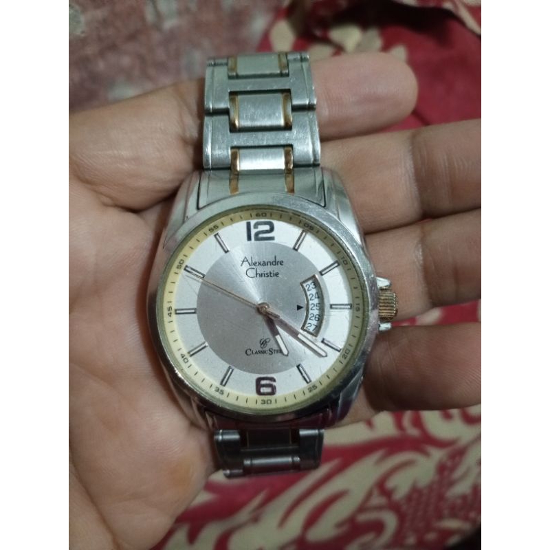 jam tangan vintage original AC prelove kondisi baik dan normal BB 80 Unisex