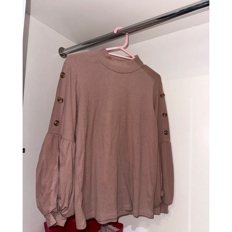 PRELOVED BLOUSE ELEGAN IN PINK BAJU ATASAN baju murah thrift