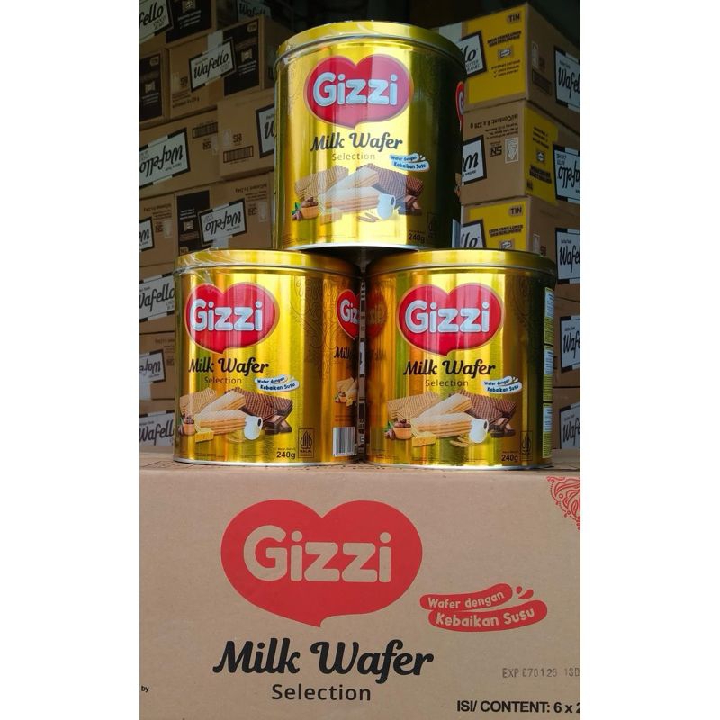 

Gizzi Milk Wafer Kaleng 240gr _ C28