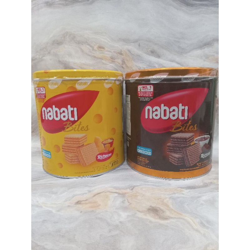 

Nabati Bites 240gr / Wafer Cokelat / Wafer Keju Nabati