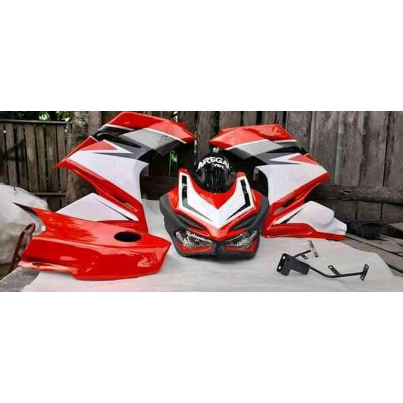 fairing full depan model cbr250rr PNP pasang ke cbr150 CBU dan cbr250r CBU thailand