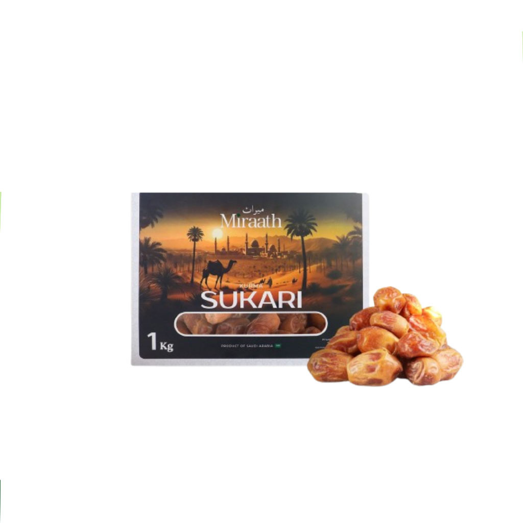 

Kurma Sukari Mirath 1 kg kurma enak dan manis - Sukari King Miraath