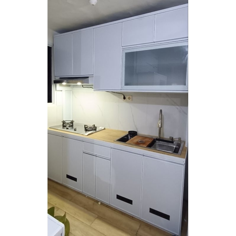 Kitchen set Dapur Alumunium / kitchen set anti rayap / kitchenset Alumunium