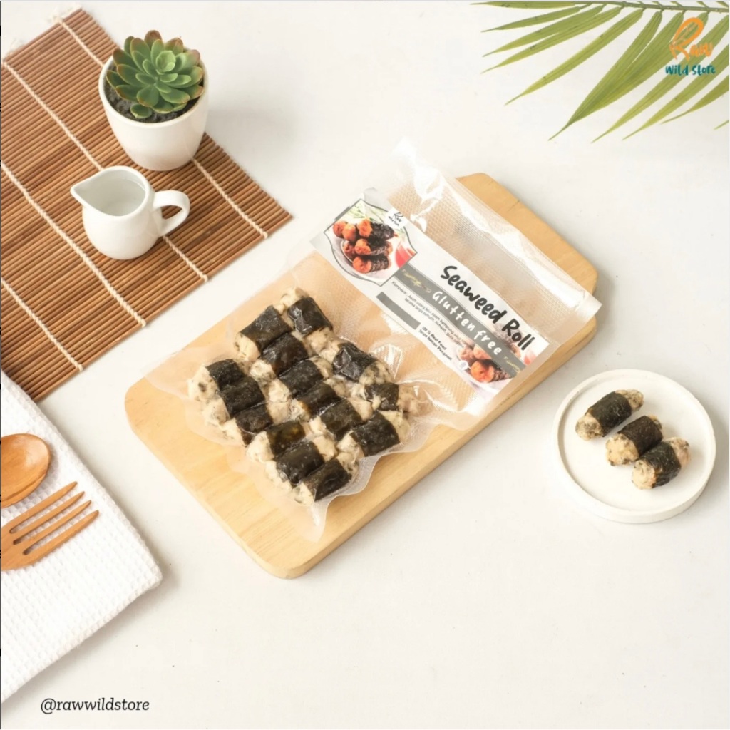 

Seaweed Roll Ayam Udang Gluten Free by Raw Wild Store