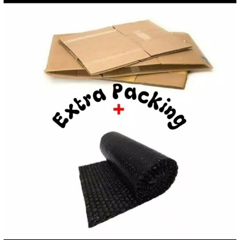 

Exta Packing tambah Bubledan Kardus