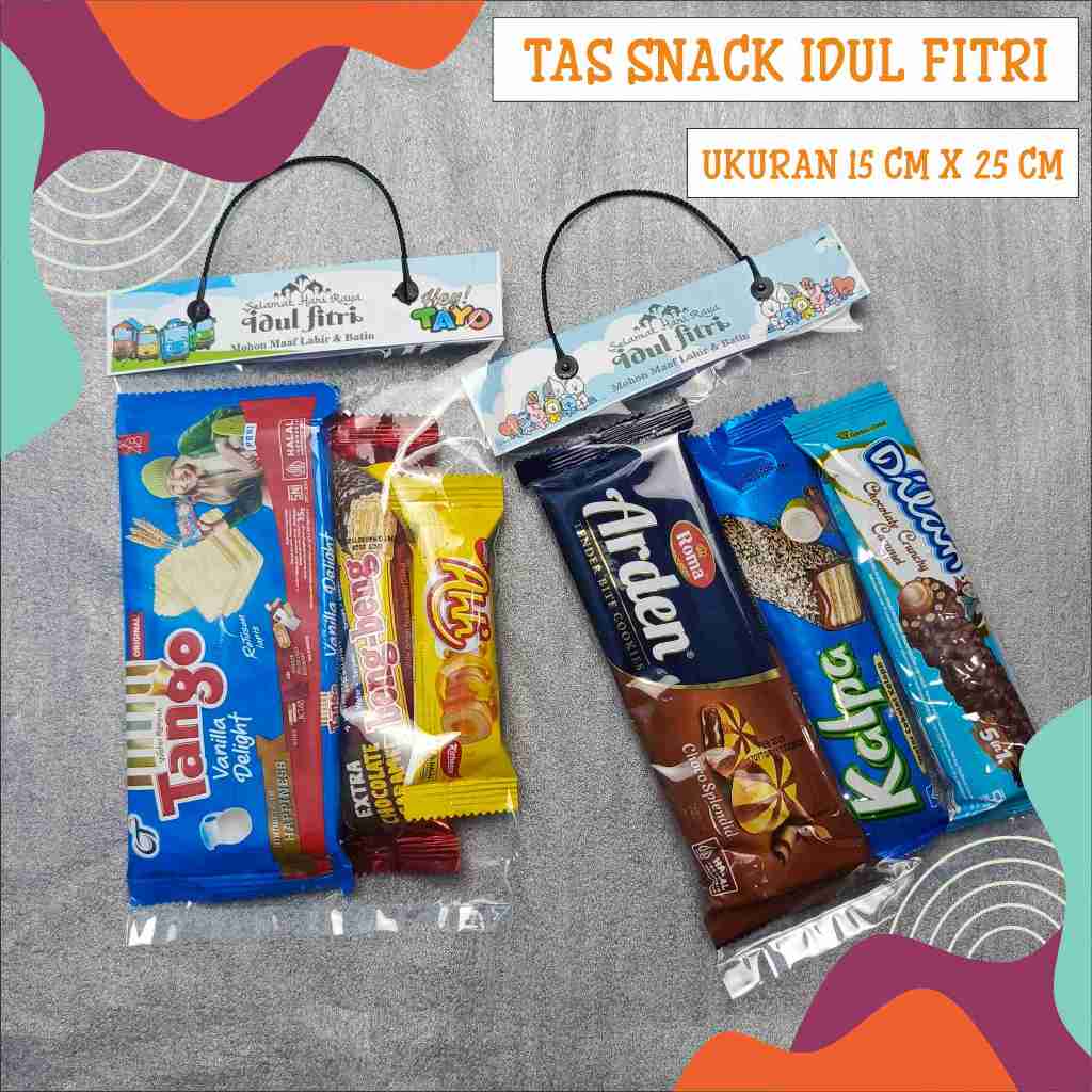 

TAS LABEL KEMASAN SNACK LEBARAN IDUL FITRI UKURAN 15 X 25 CM
